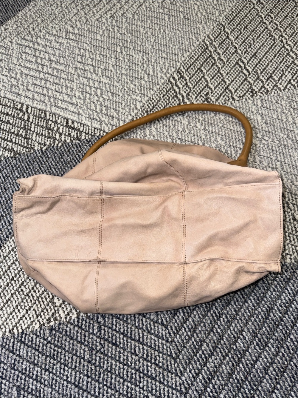 NWOT - We the Free — Reina Leather Hobo Tote in Vachetta - Picture 9 of 11